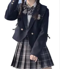 卒服 女の子 キッズフォーマルスーツ　165cmぐらい　Lサイズ　4点セット