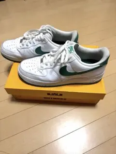 Nike Air Force 1 ホワイト/グリーン