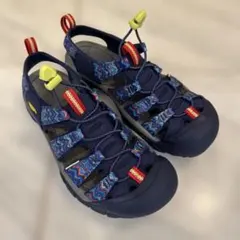 KEEN スポーツサンダル ネイビー/マルチカラー
