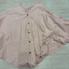 授乳ケープ ポンチョ型 ピンク