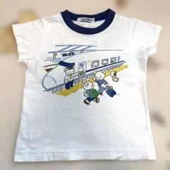 familiar ファミリア Tシャツ 電車 くまのサムネイル