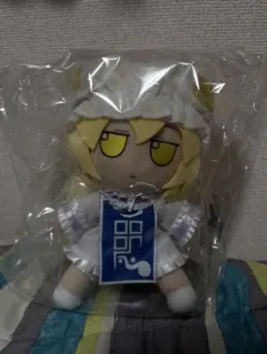 缶バッジ付 東方ぬいぐるみシリーズ ふもふもらん。まんなかさいず新品