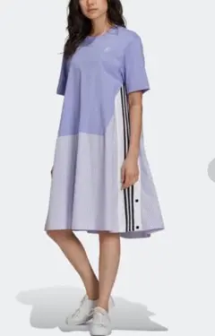 アディダス 半袖Tシャツシャツワンピース　Ｓ　ドライ　クリーンオンリー　綿100