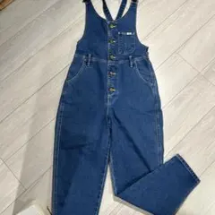 Lee デニムオーバーオール インディゴブルー　サロペット　XS