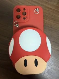 iPhone用ケース キノコモチーフ