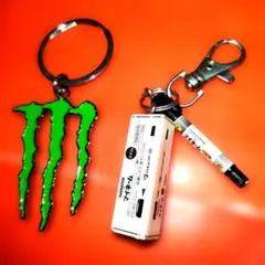 【2個セット】モンスターエナジー キーホルダーセット