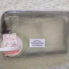 〈新品〉しまむら choco メッシュミニバッグ ポーチのサムネイル