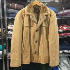 希少色 70s Sears シアーズ ボア コーデュロイ ボルドー 40 - メルカリ