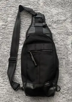 PORTER ポーター ヒート スリングショルダー ボディバッグ ブラック