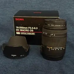 SIGMA 18-250mm F3.5-6.3 DC MACRO OS　＋α