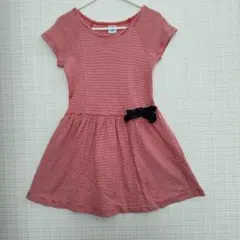 PETIT BATEAU 半袖ワンピース 110cm