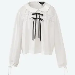 sister jane Dove Drawstring Top