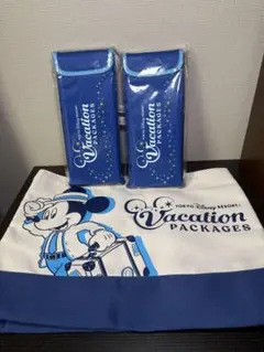 ディズニー バケーションパッケージ トートバッグ　ポータブルクッション2個セットのサムネイル