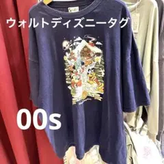 美品00sウォルトディズニー ヴィンテージ　ミッキー&フレンズTシャツ