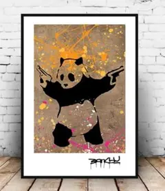 バンクシー Panda With Guns パンダ ウィズ ガンズ - メルカリ