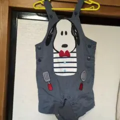 スヌーピー　オーバーオール 90