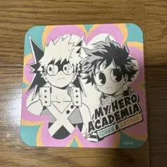 僕のヒーローアカデミア　ヒロアカ　アートコースター　緑谷出久　爆豪勝己