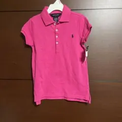 ラルフローレンポロシャツ120㎝　ピンク　新品