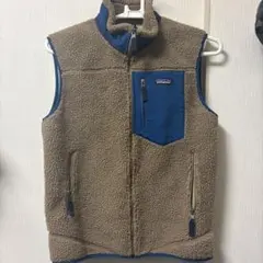 Patagonia パタゴニア ベスト ボアベスト 茶色 ベージュのサムネイル