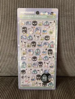 ボンボンドロップシール　ミニ　はぴだんぶい