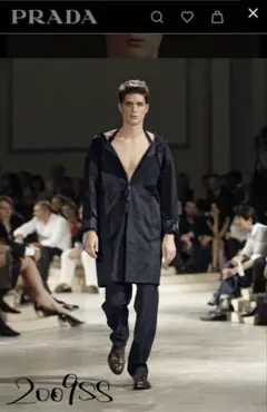 PRADA 2009ss LOOK1 nylon jacket coat