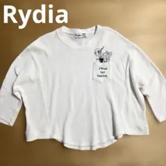 Rydia ポケット付きワッフル地Tシャツのサムネイル
