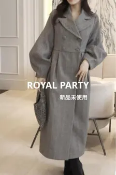ROYAL PARTY♡レディコクーンシルエットコート