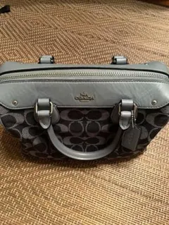 コーチデニムバック