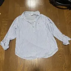 Hollister ストライプ 長袖シャツ XS