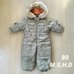 美品◇ M.S.H.D. ジャンプスーツ スノーウェア カーキ ワッペン付き
