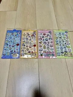 ちいかわ　ボンボンドロップ風　立体シール　4枚セット