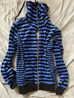 Calvin Klein BlueBlack Striped Hoodieのサムネイル