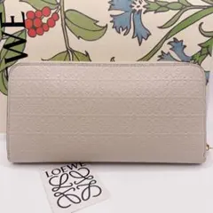 LOEWE ロエベ リピート アナグラム ジップ アラウンド ウォレット 長財布