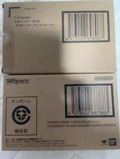 真骨彫製法　仮面ライダー旧2号&桜島1号のサムネイル