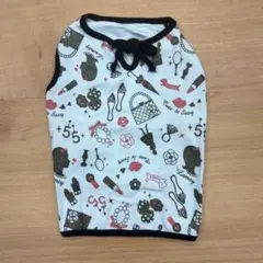 【新品訳あり】Lamzy 犬用 ウェア 総柄 ミント　Mのサムネイル