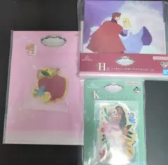 一番くじ ディズニープリンセス Enchanted Glow セット