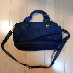 LA BAGAGERIE ネイビー 2wayショルダーバッグのサムネイル