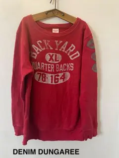 DENIM&DUNGAREE 赤　160 スウェット