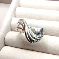 Vendome ヴァンドーム　silver リング　10号　ユニセックス　曲線のサムネイル