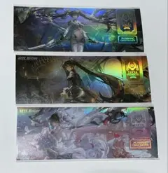パニシング:グレイレイヴン　レーザーチケット　3種