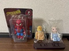 ベアブリック 3体セット スパイダーマン含む
