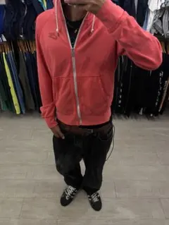 Nike ナイキ 00s ジップパーカー ピンク Fuckthisind fti