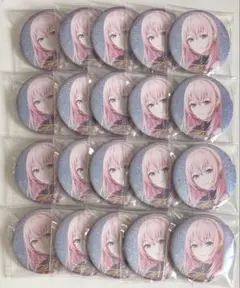 プロセカ 巡音ルカ グリッター缶バッジ