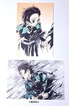鬼滅の刃 全集中展 幕間画 ポストカード　竈門炭治郎　セット