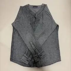 BLUE/BLUE 長袖シャツ グレーのサムネイル