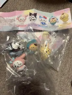 ちいかわ×サンリオキャラクターズ　なりきりフィギュア　4点セット 未開封