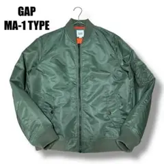GAP MA-1 フライトジャケット 大きめMサイズ セージグリーン 日本L