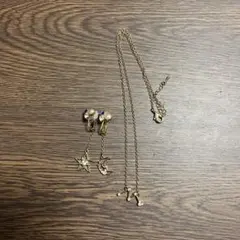 ディズニー　ネックレス　イヤリング　セット　フォートレス・エクスプロレーション