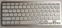 【送料込】ANKER Bluetooth キーボード US配列 シルバー
