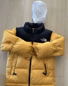 The North Face ダウンジャケット イエローブラック